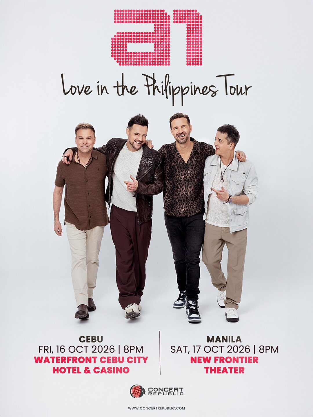 A1: Love in the Philippines Tour