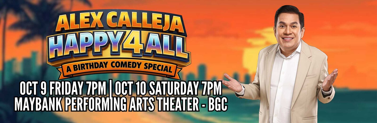 Alex Calleja: HAPPY 4 ALL! A Birthday Comedy Special