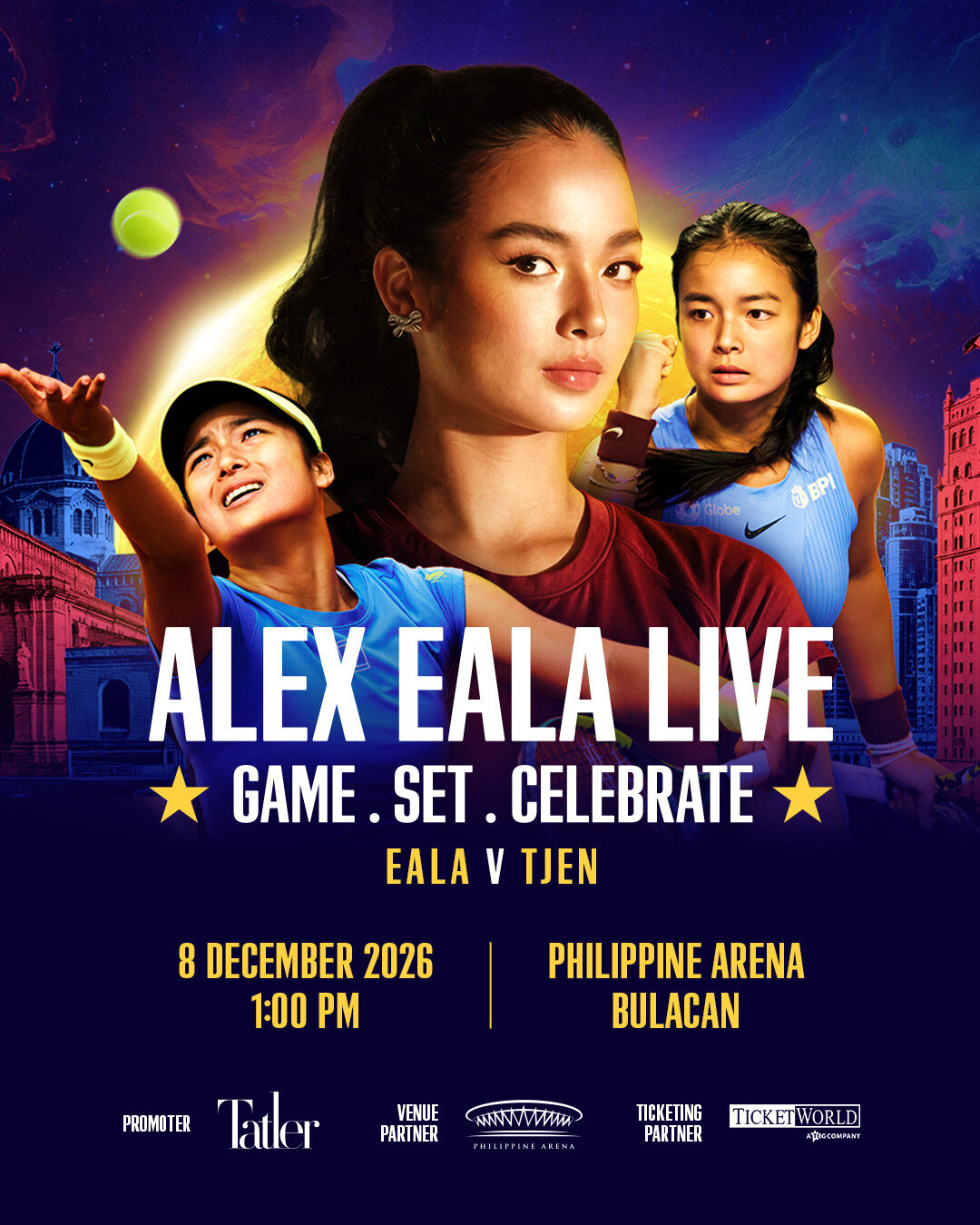 Alex Eala Live: Game. Set. Celebrate