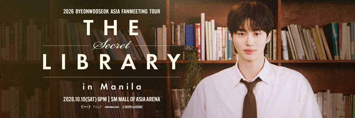 Byeon Woo-seok Asia Fan Meeting Tour: The Secret Library in Manila