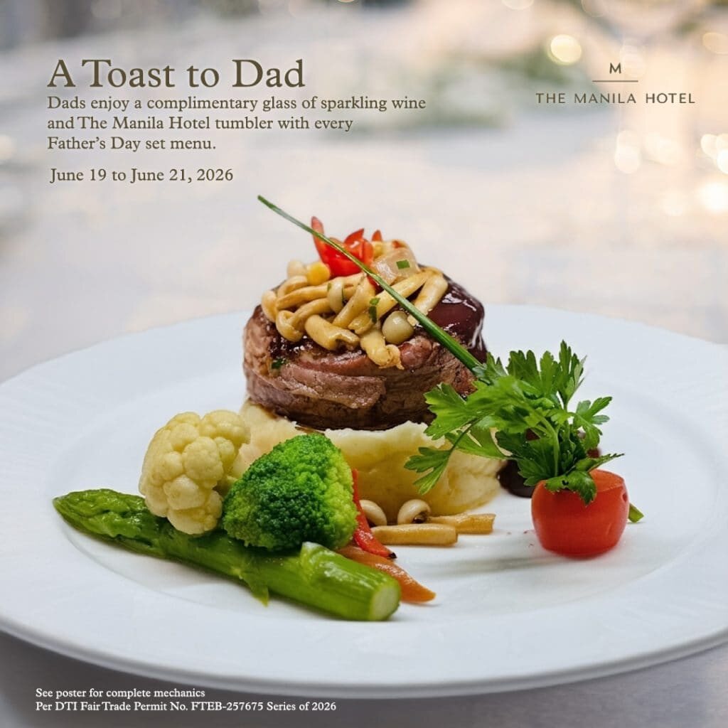Father's Day at the Champagne Room, The Manila Hotel