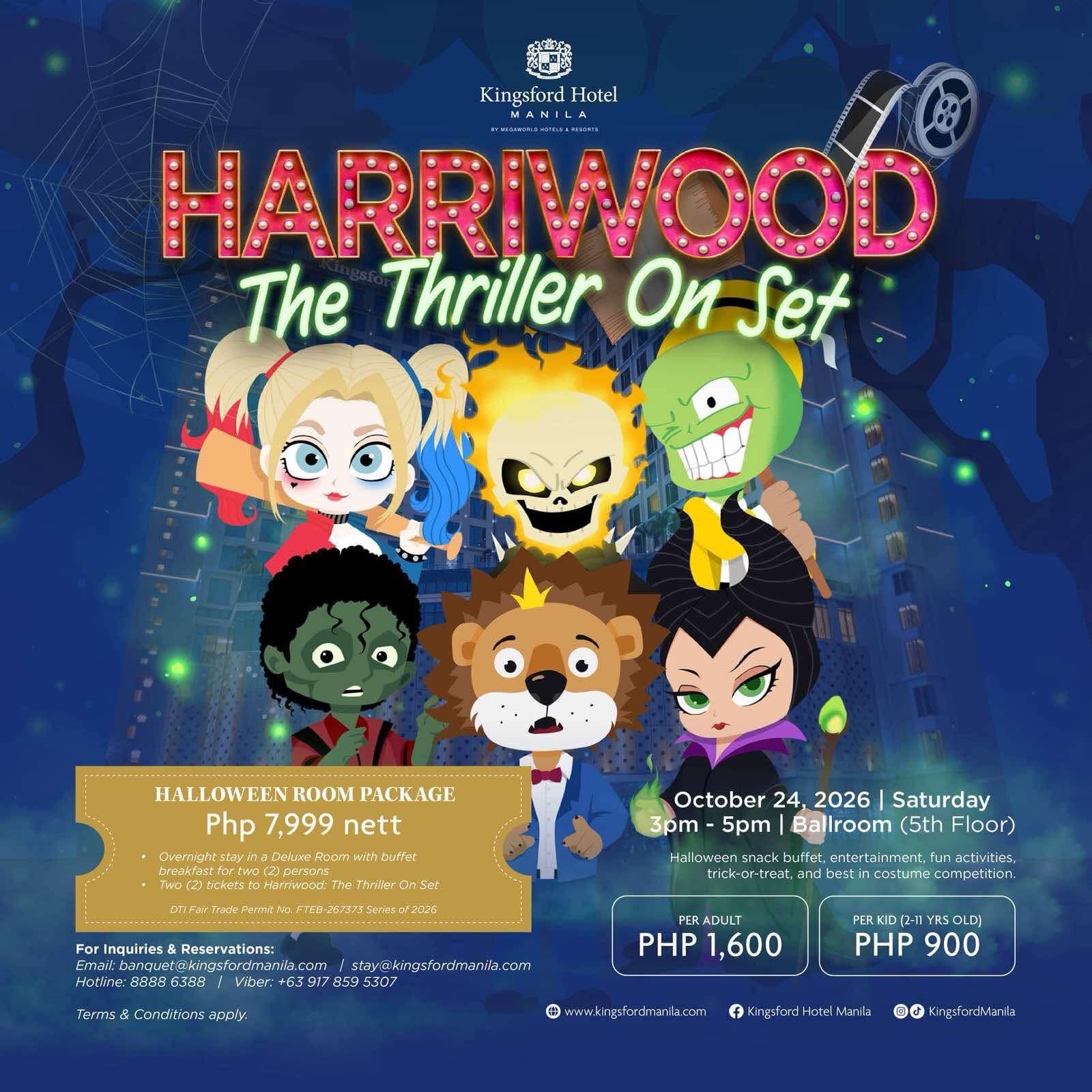 Harriwood: The Thriller on Set at Kingsford Hotel Manila