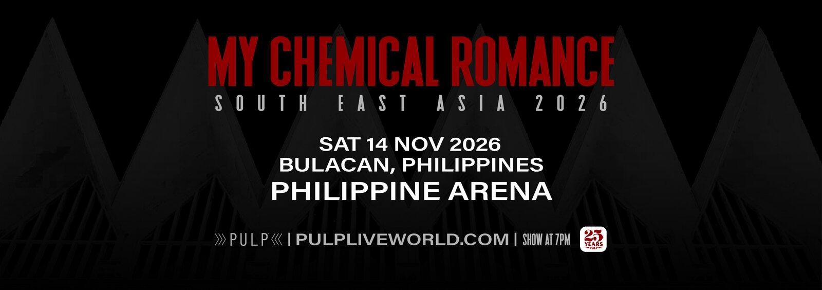 My Chemical Romance: South East Asia 2026 Tour in Bulacan