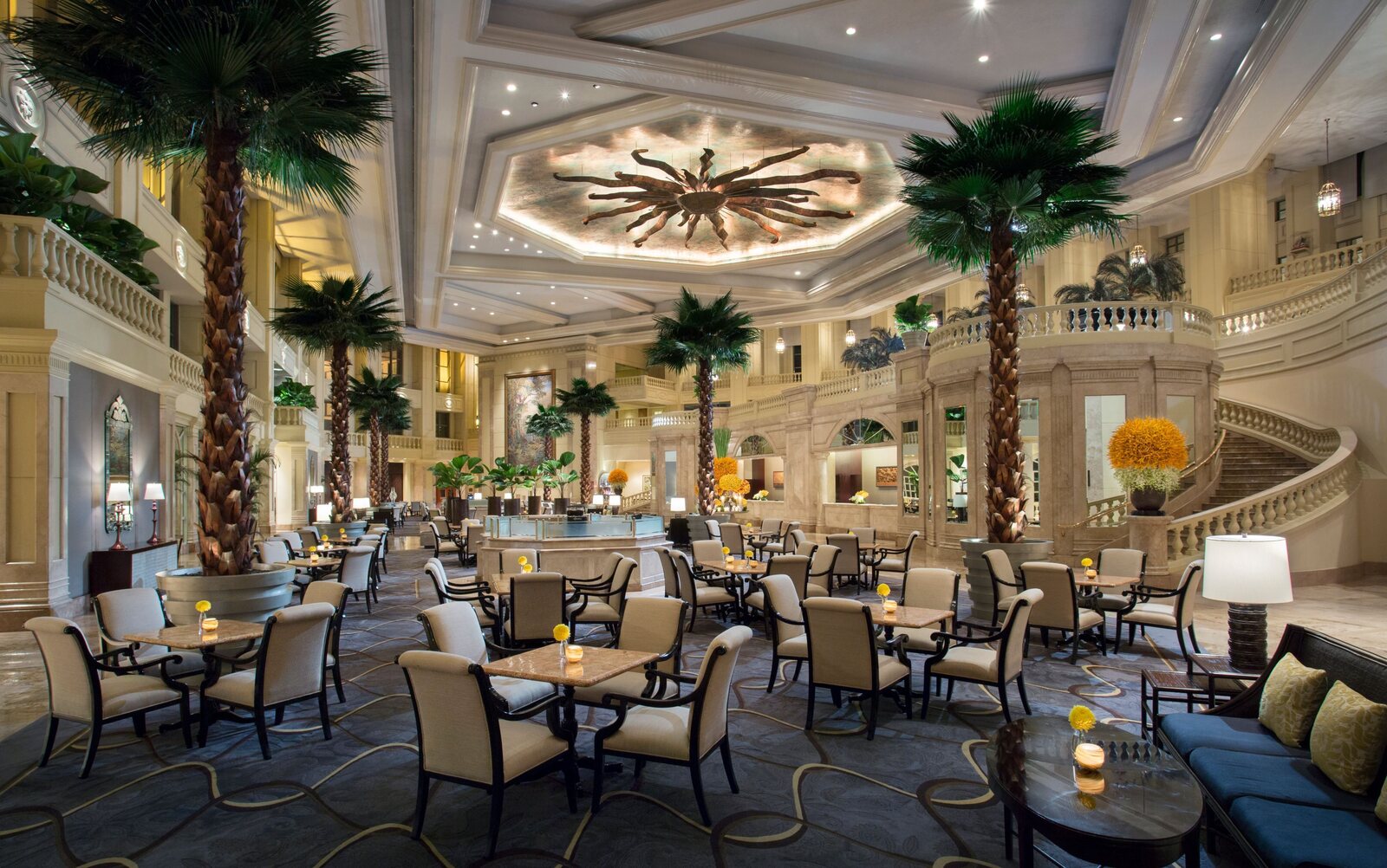 The Lobby at The Peninsula Manila